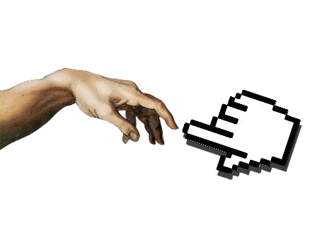 Creation Hand Sticker